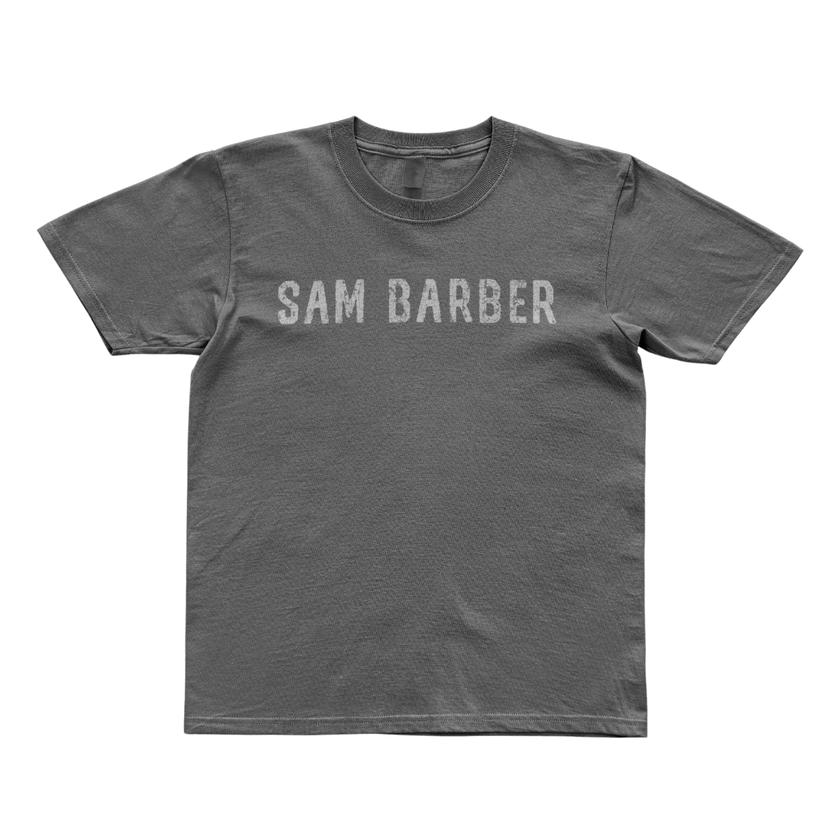 SAM BARBER EVERYDAY TEE (GRAPHITE)