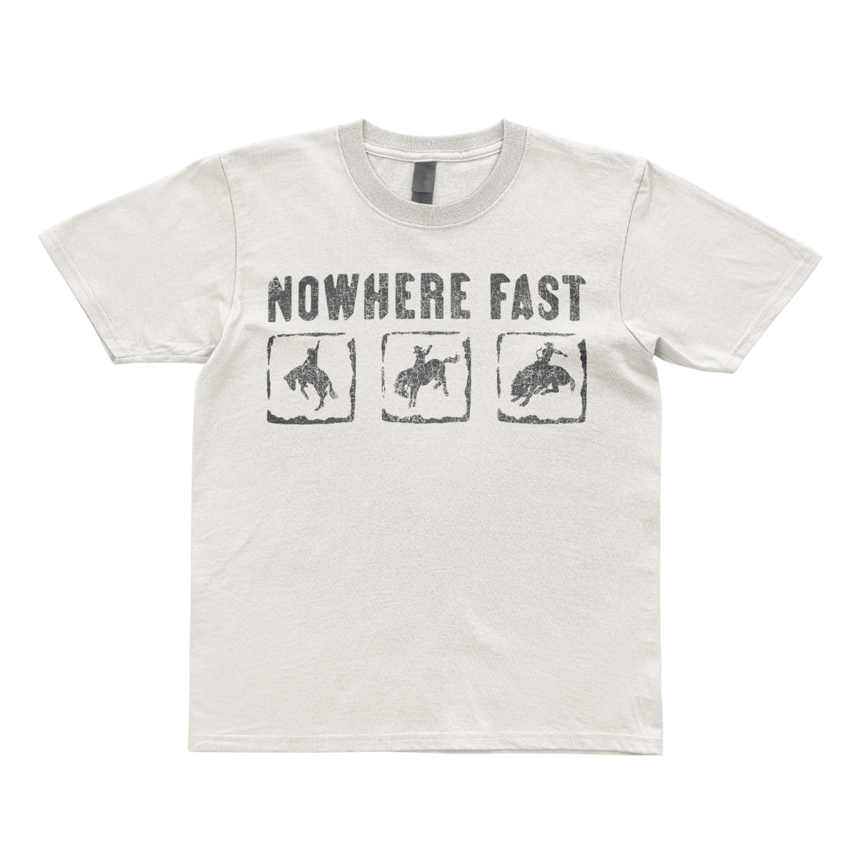 nowhere fast gear NOWHERE FAST TEE (IVORY)
