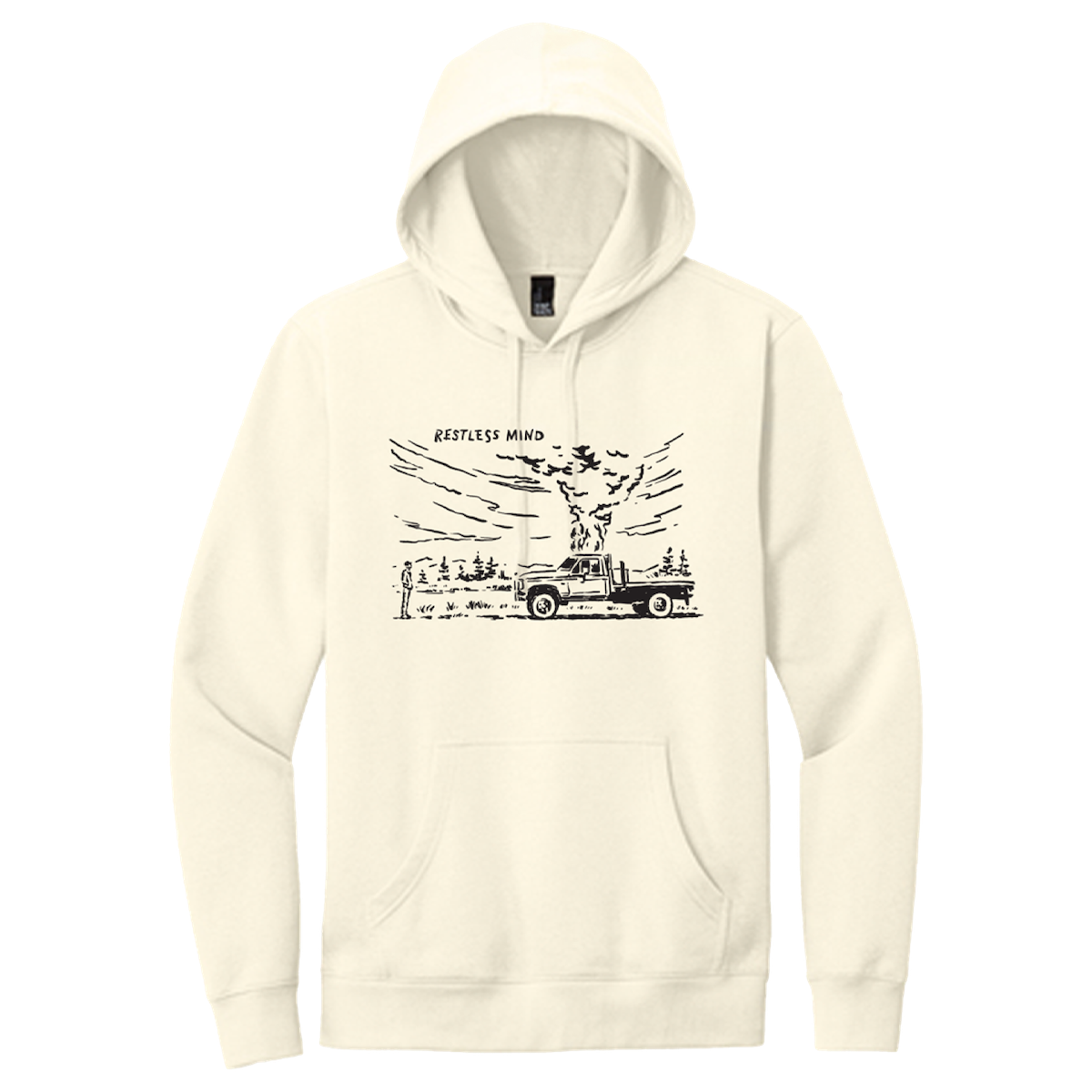 Restless Mind Sketch Hoodie