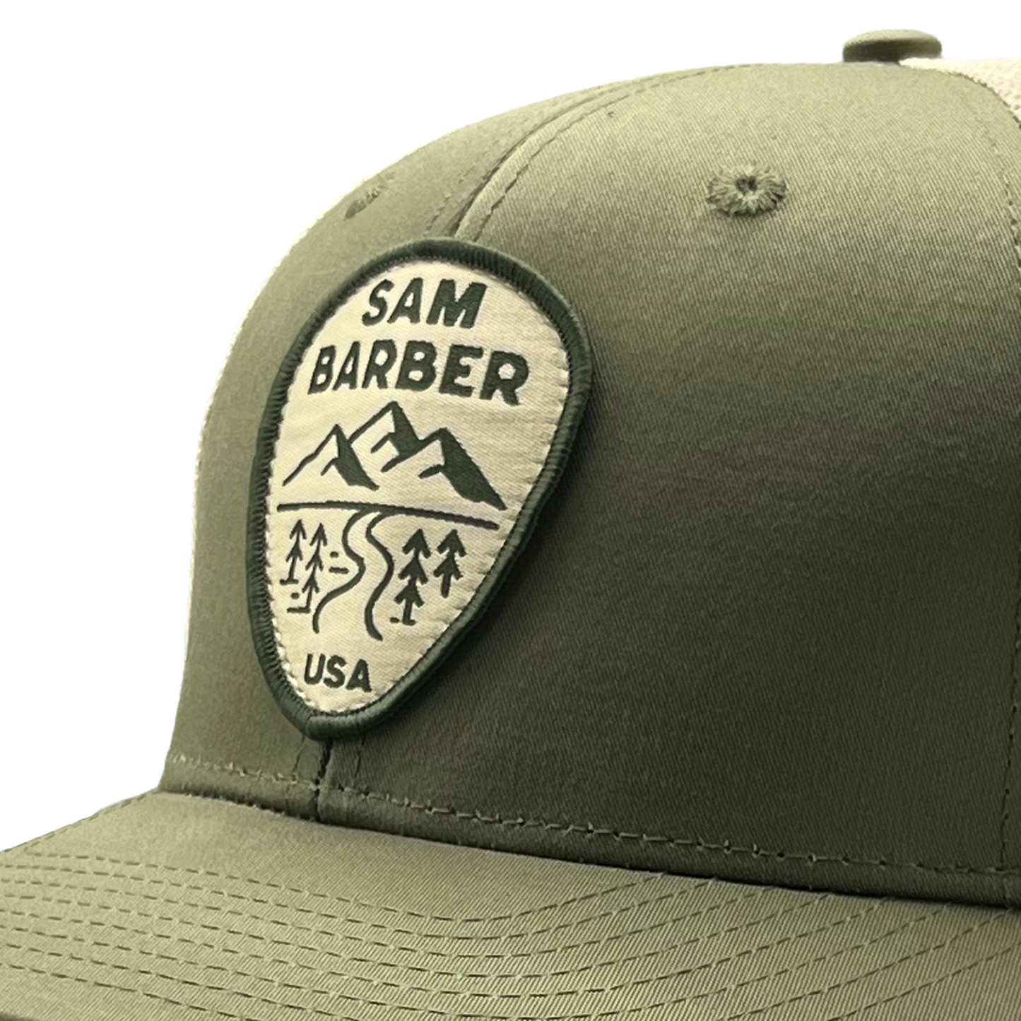 Green Guitar Pick Hat