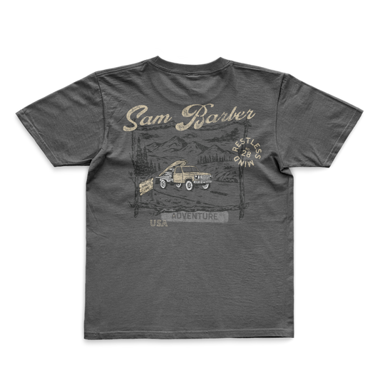 ADVENTURE TEE (GRAPHITE)