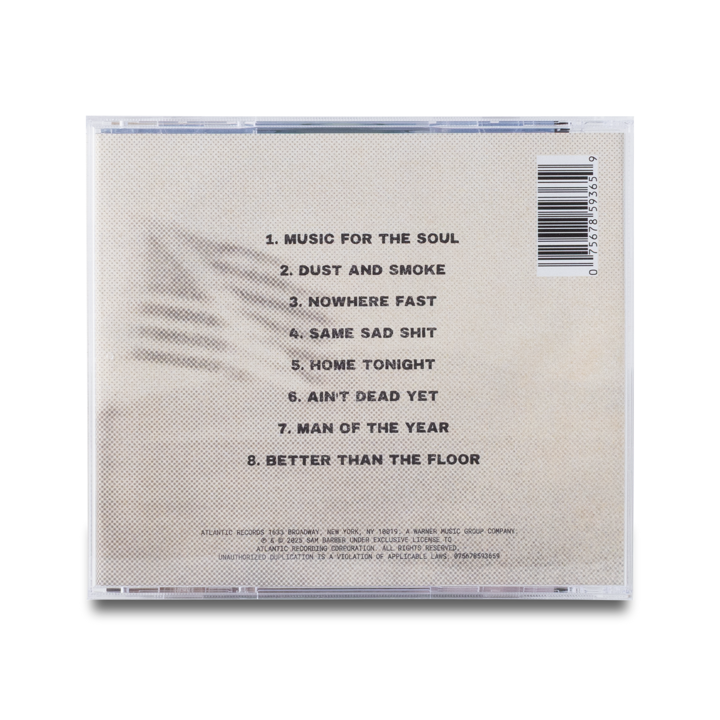 Music For the Soul CD