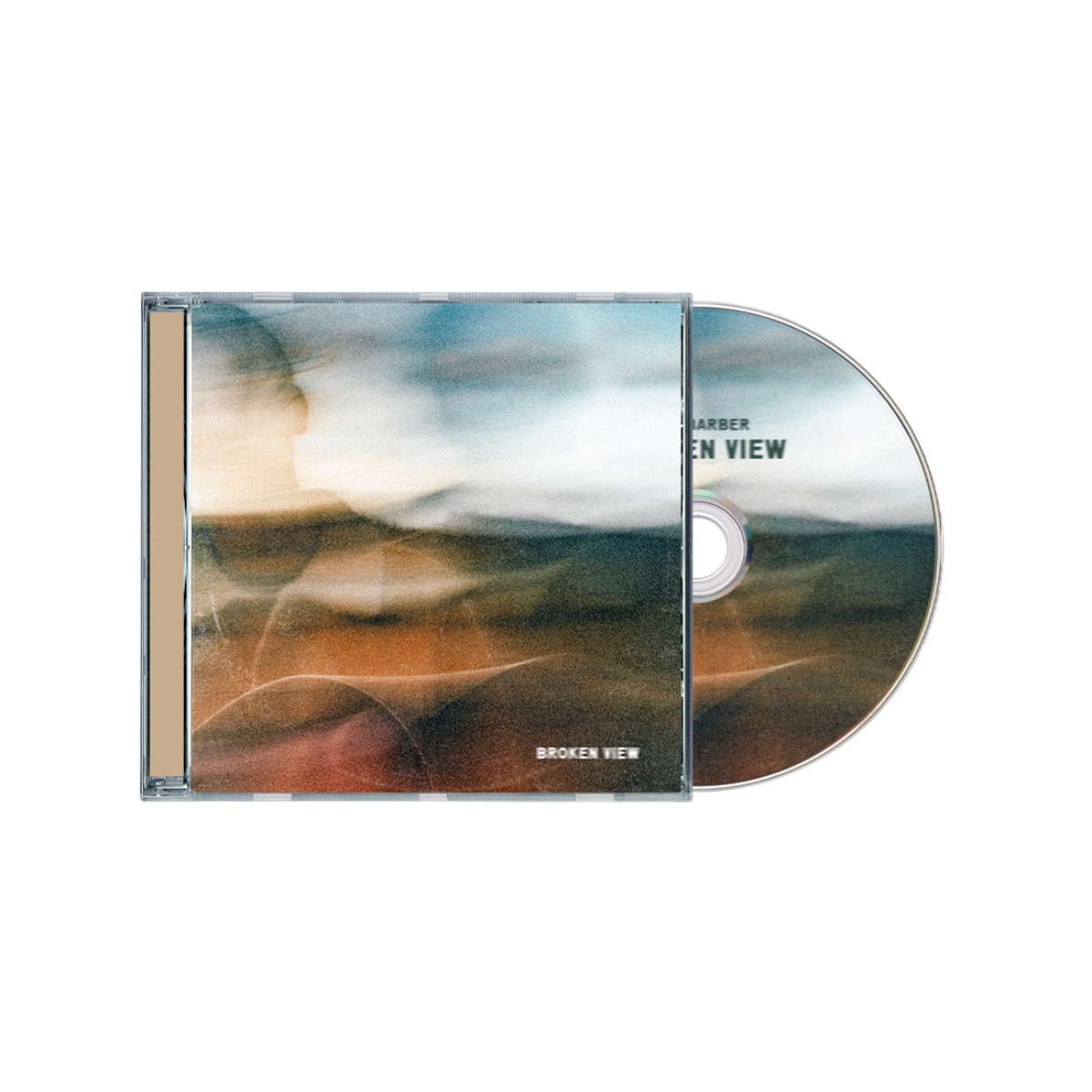CD with cover featuring a landscape design