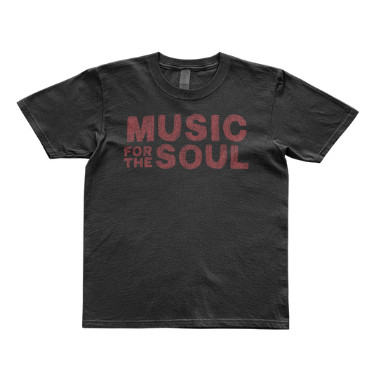 MUSIC FOR THE SOUL TEE (BLACK)