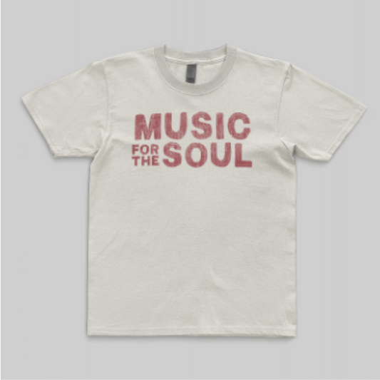 MUSIC FOR THE SOUL TEE (IVORY)