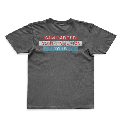 FLAG TOUR TEE (GRAPHITE)