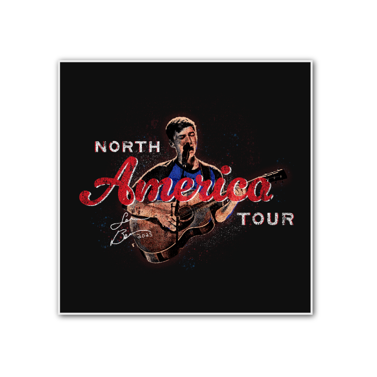 North America Tour Sticker