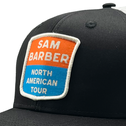 Black Highway Sign Hat