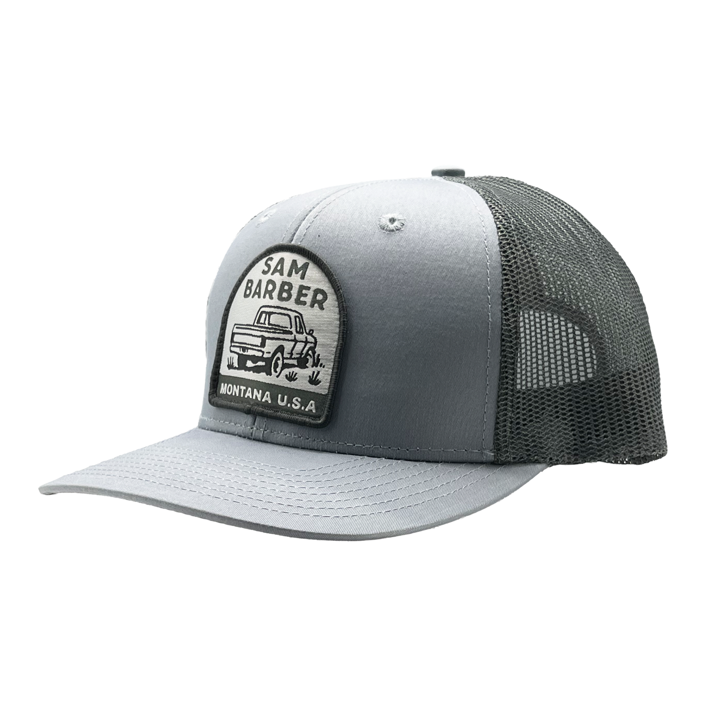 Gray Montana Truck Hat