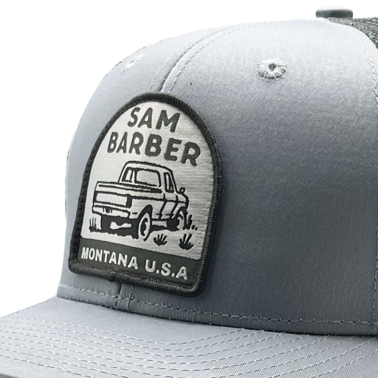 Gray Montana Truck Hat