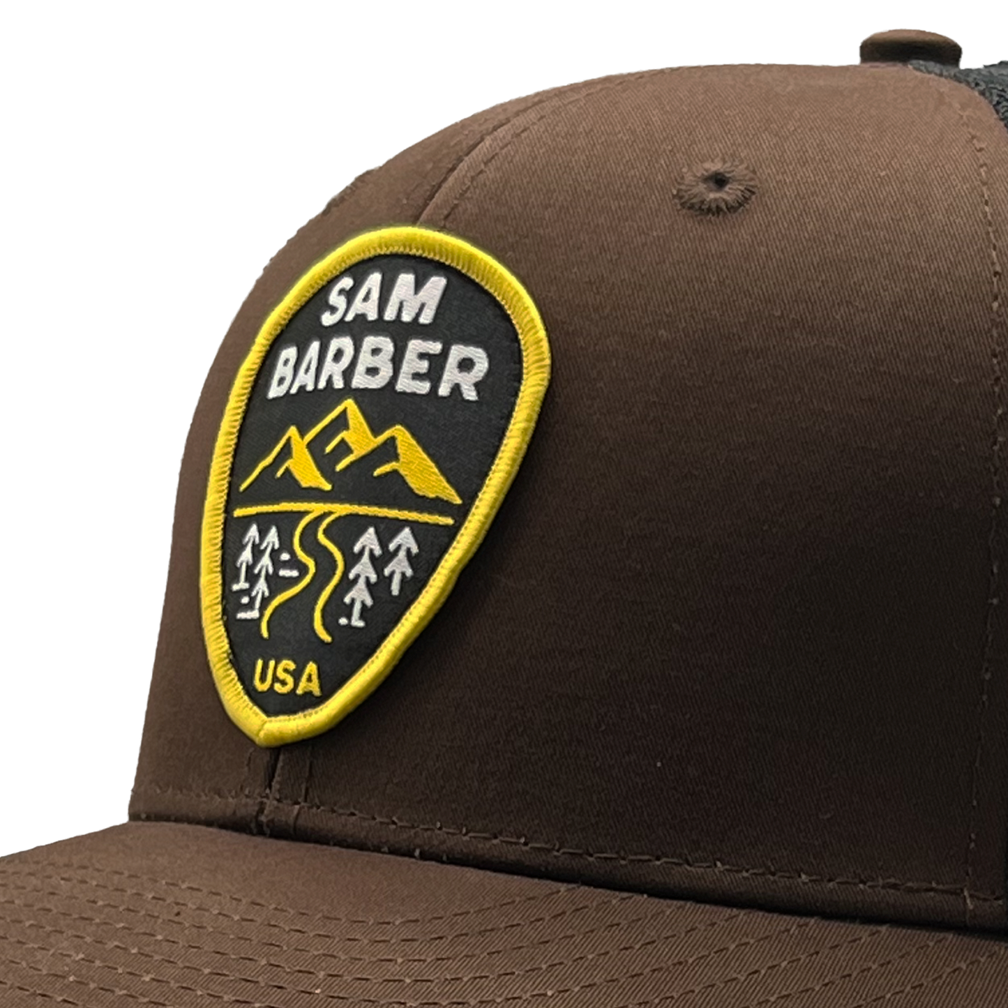 Brown Guitar Pick Hat