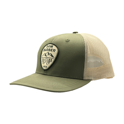 Green Guitar Pick Hat