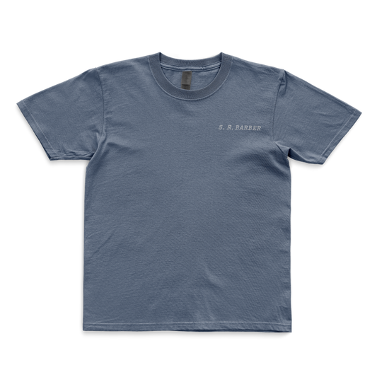 SAM BARBER DRY GOODS TEE (DENIM)
