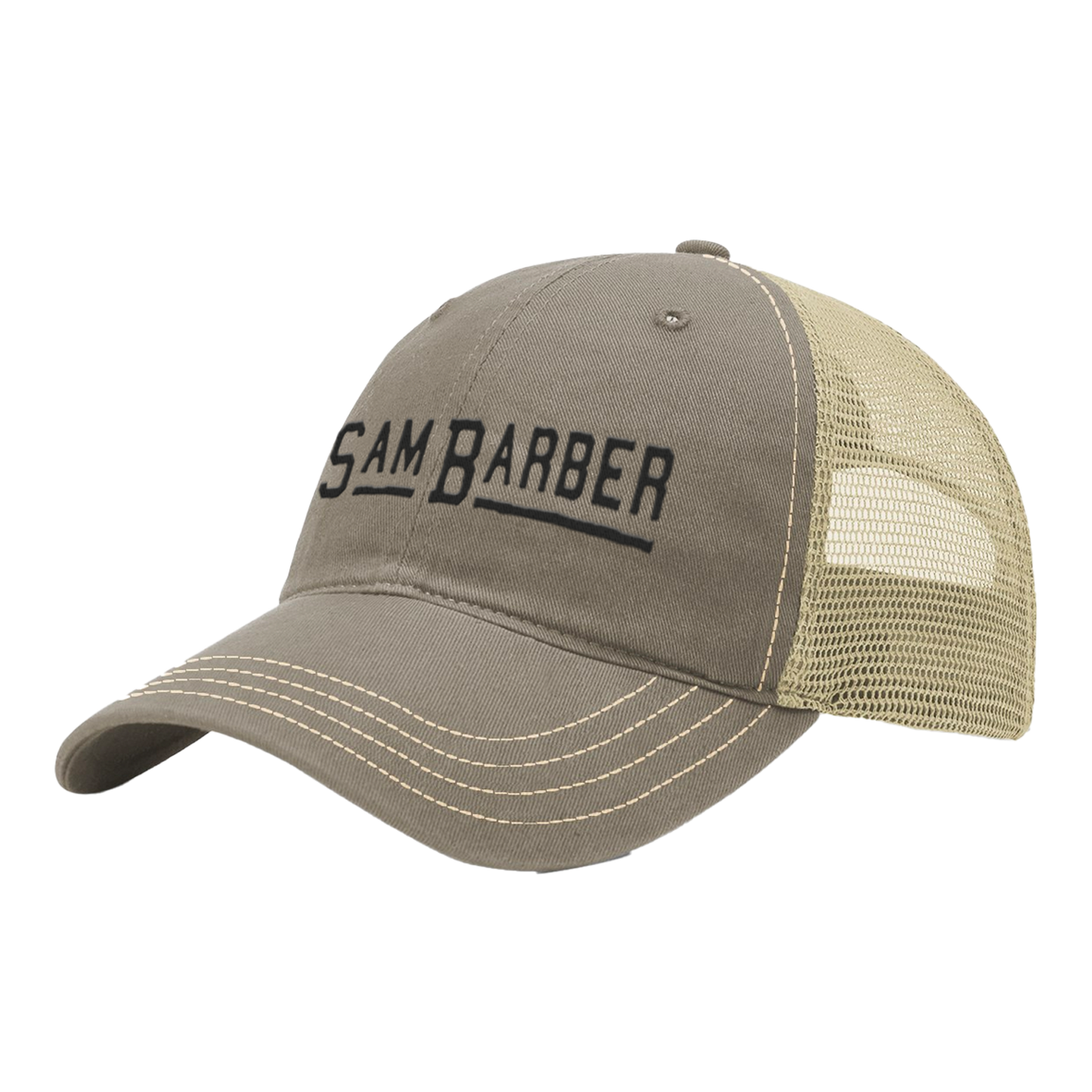 Sam Barber Embroidered Trucker Hat