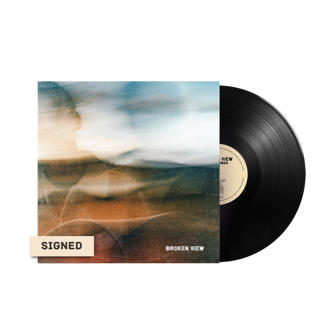 Broken View - Signed Black Vinyl (Webstore Exclusive)