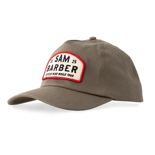 RESTLESS MIND WORLD TOUR BASEBALL HAT (BROWN)