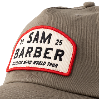 RESTLESS MIND WORLD TOUR BASEBALL HAT (BROWN)