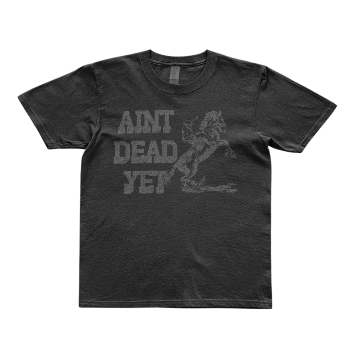 AIN'T DEAD YET TEE (BLACK)